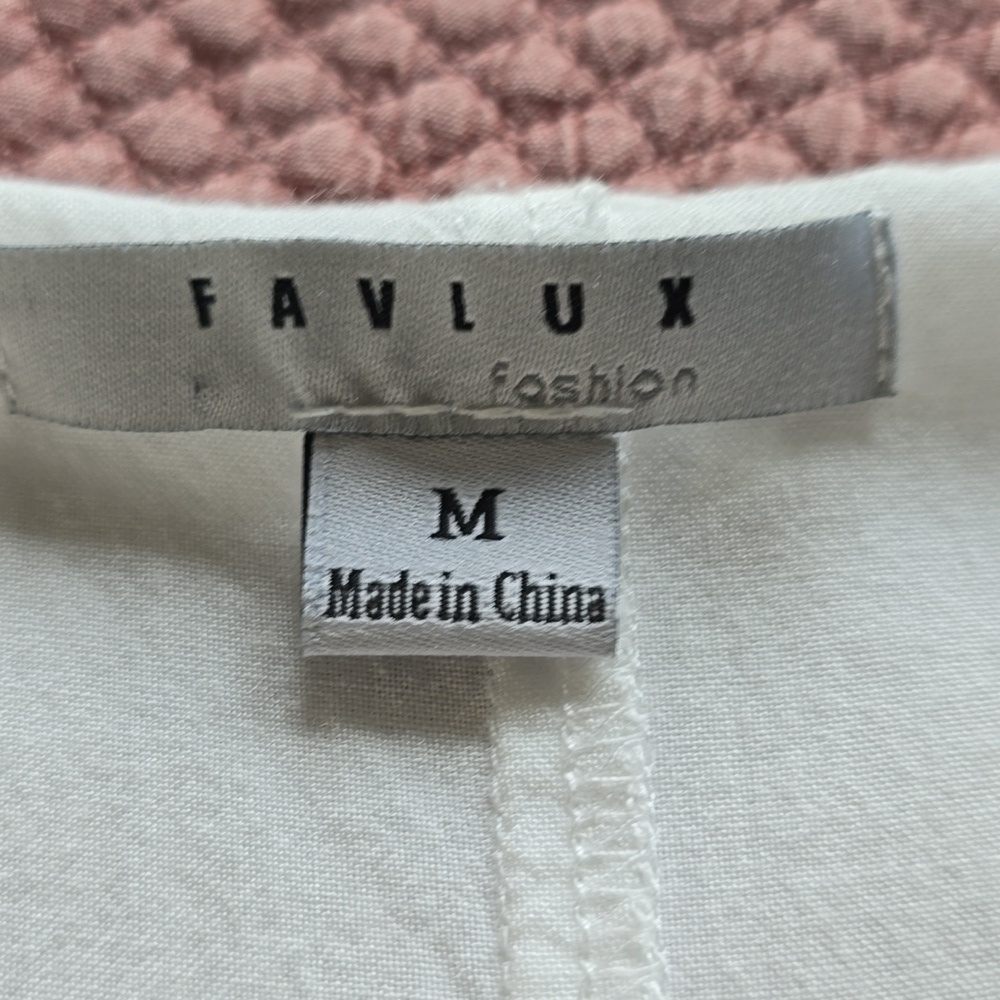 Favlux Flirty White Ruffled Dress - Picture 4 of 14